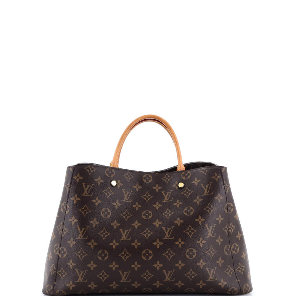 Louis Vuitton Montaigne Handbag Canvas #260607L21B